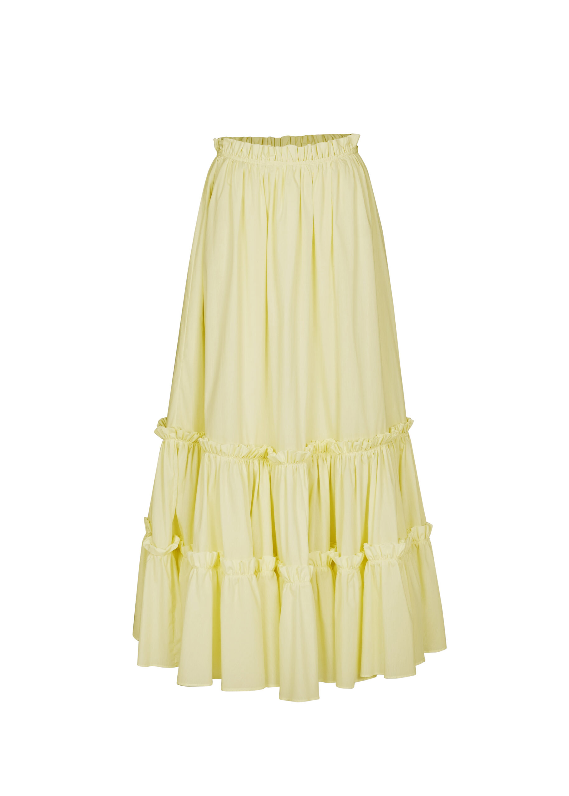 Yellow Ruffle Skirt - FILKK